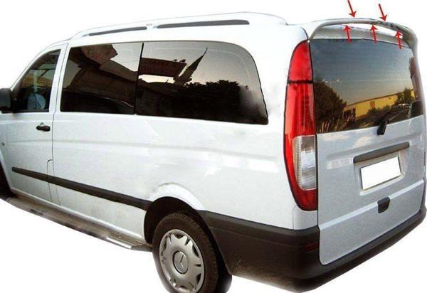Mercedes Vito Uyumlu W639 Spoiler Bagaj Yüksek Fiber 2004-2014 - Image 1