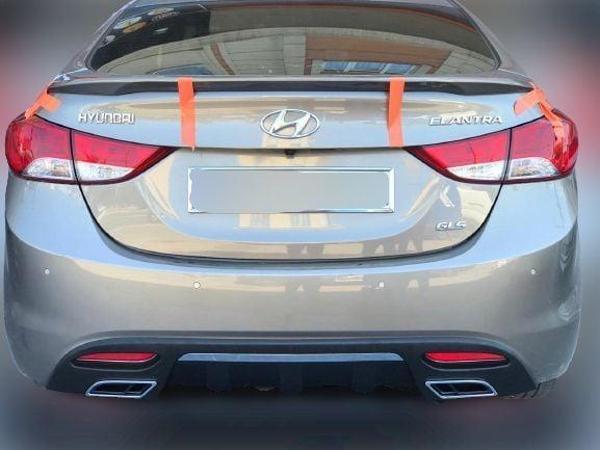Hyundai Elantra Uyumlu 2011-2015 Boyalı Anatomik Spoiler - Image 1