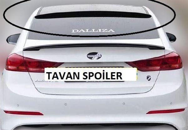Hyundai Elantra Uyumlu 2011-2015 Tavan Spoiler - Image 1