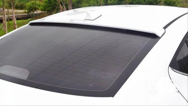 Hyundai Elantra Uyumlu 2016-2018 Cam Üstü Spoiler - Piano Black - Image 1