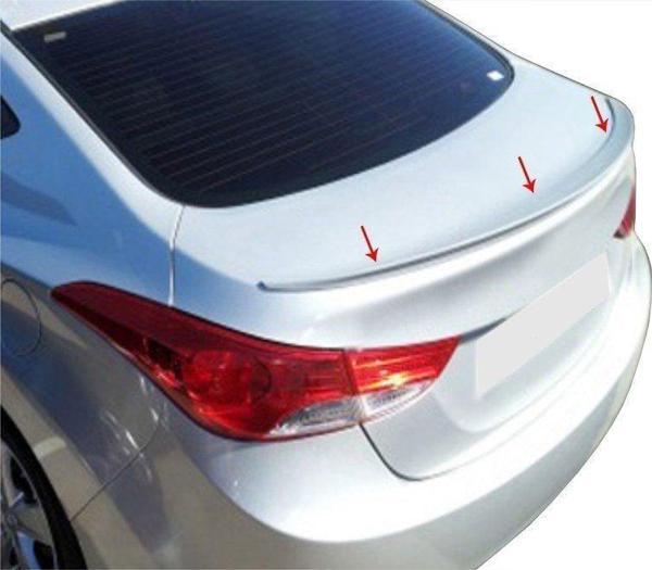 Hyundai Elantra Uyumlu 5 Spoiler Bagaj Gt Fiber 2012 Ve Sonrası - Image 1
