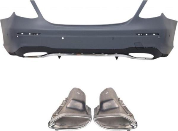 Mercedes W213 Uyumlu E Serisi Oem Amg Arka Tampon Egzoz - Image 1