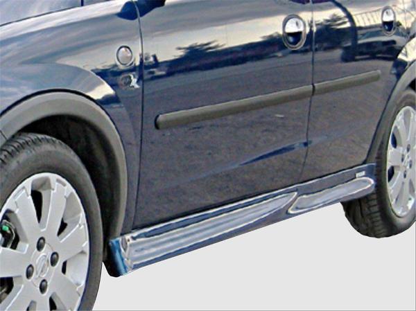 Opel Corsa Uyumlu C Marşpiyel (5 Kapı Md) 2 Parça Fiber 2000-2006 - Image 1