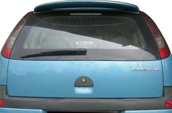 Opel Corsa Uyumlu C Spoiler Cam Üstü Md:1 Fiber 2000-2006 - Image 1