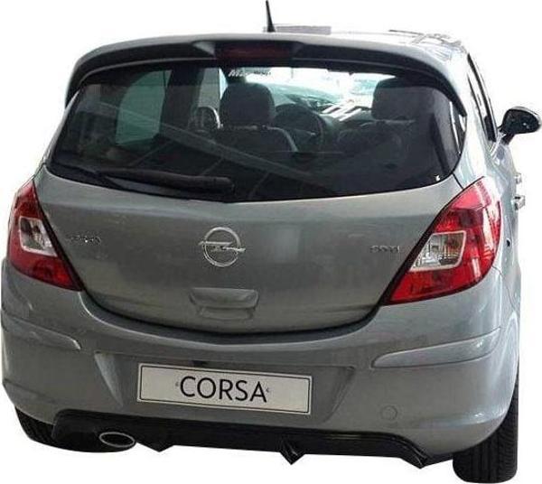 Opel Corsa Uyumlu D (2007-2015) Arka Tampon Eki - Difüzör (Plastik) - Image 1