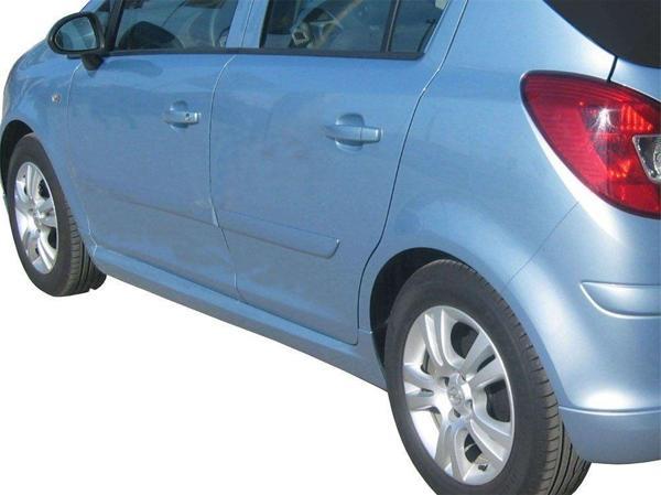 Opel Corsa Uyumlu D Marşpiyel (5 Kapı Md) 2 Parça Fiber 2007 Ve Sonrası - Image 1