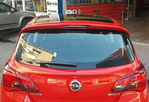 Opel Corsa Uyumlu E 2014 - Sport Tavan Üzeri Spoiler - Image 1