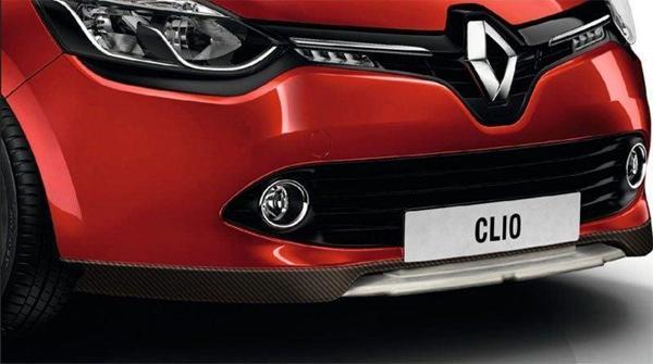 Renault Clio Uyumlu 4 (2012-2016) Sport Ön Tampon Altı Ek + Lip (Plastik) - Image 1