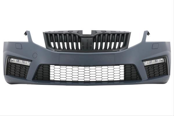 Octavia 2017+ Uyumlu İçin Rs Ön Tampon Panjur Parça - Image 1