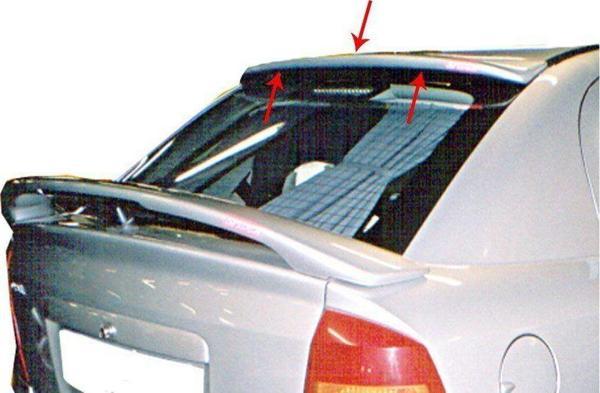 Opel Astra Uyumlu G Spoiler Cam Üstü Fiber 1998-2009 - Image 1