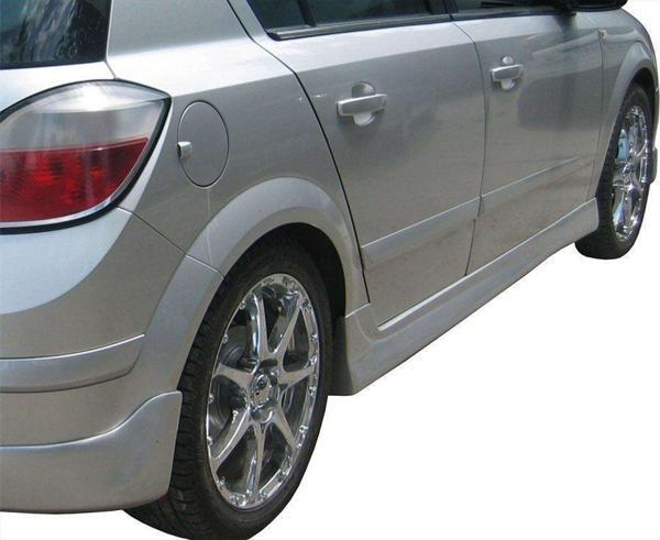 Opel Astra Uyumlu H Hatchback Marşpiyel 2 Parça Fiber 2004 Ve Sonrası - Image 1