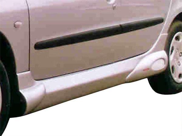 Peugeot 206 Uyumlu Marşpiyel Telli 2 Parça Fiber 1998-2012 - Image 1