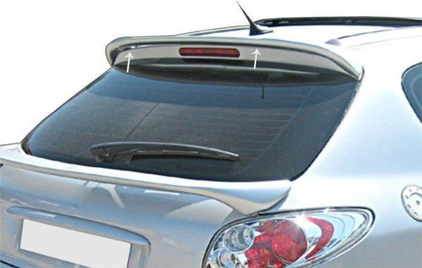 Peugeot 206 Uyumlu Spoiler Cam Üstü Fiber 1998-2012 - Image 1