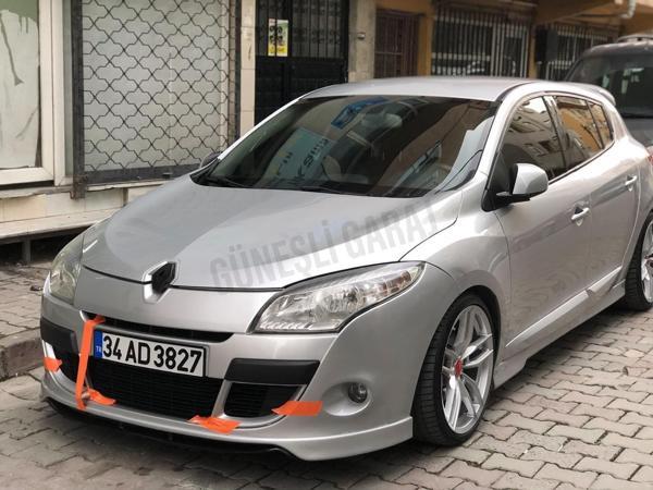 Renault Megane Uyumlu 3 Ön Ek (Plastik) - Image 1
