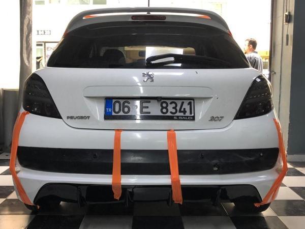 Peugeot 207 Uyumlu Arka Ek - Image 1
