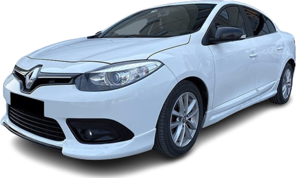 Renault Fluence Uyumlu (2013-2016) Ön Tampon Eki (Plastik) - Image 1