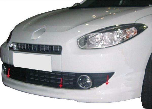 Renault Fluence Uyumlu Sm3 Ön Tampon Altı Fiber 2010 Ve Sonrası - Image 1