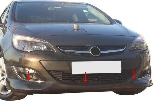 Opel Astra Uyumlu J Sedan/Hatchback Ön Tampon Altı (Facelift) Fiber 2010 Ve Sonrası - Image 1