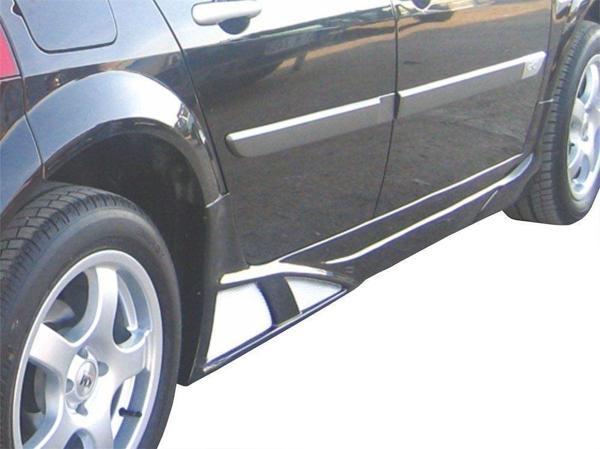 Renault Megane Uyumlu 2 Sedan Marşpiyel Telli 2 Parça Fiber 2003-2008 - Image 1