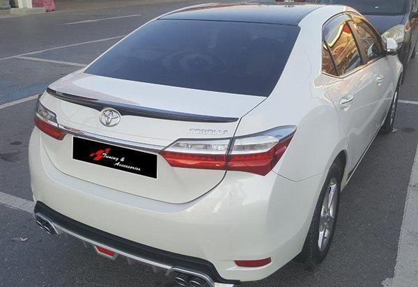 Toyota Corolla Uyumlu 2013 - Anatomik Spoiler - Plastik - Image 1