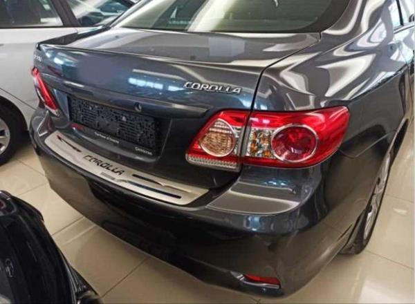 Toyota Corolla Uyumlu 2013-2016 Arka Tampon Üst Kaplama İnce Model - Image 1