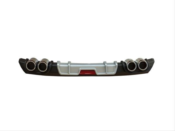 Volkswagen Mk5 Uyumlu Polo 2014-2017 Reflektörlü Silver Difüzör - Image 1