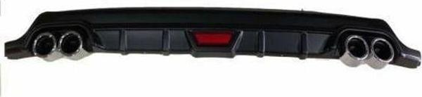 Toyota Corolla Uyumlu Arka Tampon Difüzörü Piano Black 2019-2021 Parça - Image 1