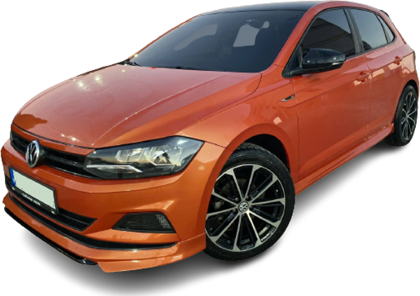 Volkswagen Polo Uyumlu (2018 - 2020) Aero Style Marşpiyel Seti (Plastik) - Image 1