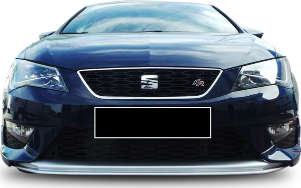 Seat Leon Uyumlu Mk3 - 5F (2013-2016) Fr Uyumlu Dynamic Ön Tampon Ek (Plastik) - Image 1