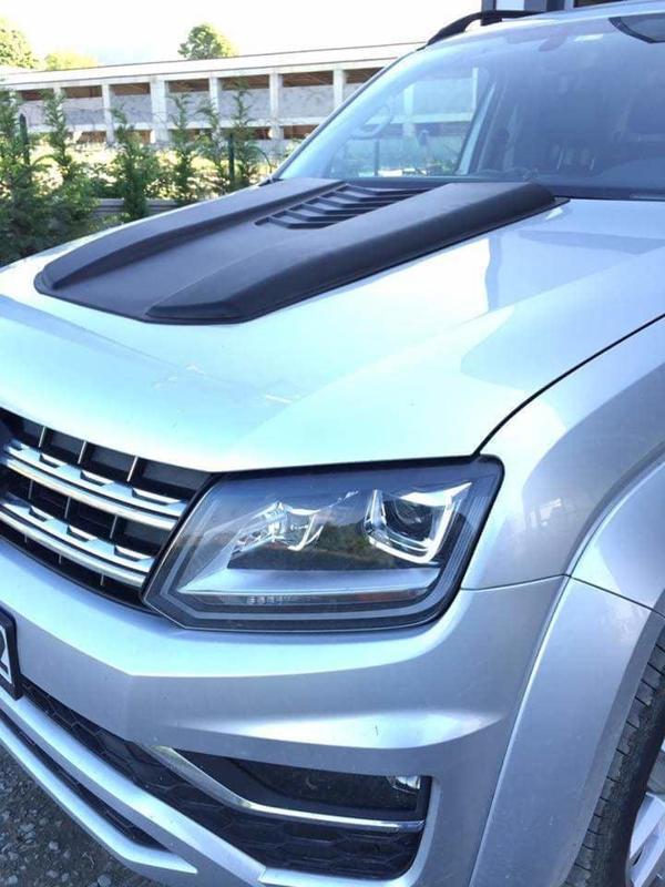 Volkswagen Amarok Uyumlu Kaput Kaplama Model 1 Havalandırma Scoop 2012 / 2019 Parça - Image 1