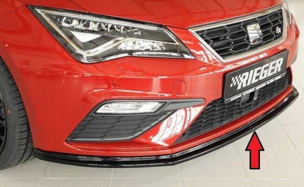 Seat Leon Uyumlu Mk3 Rieger Ön Lip 17-18 - Image 1