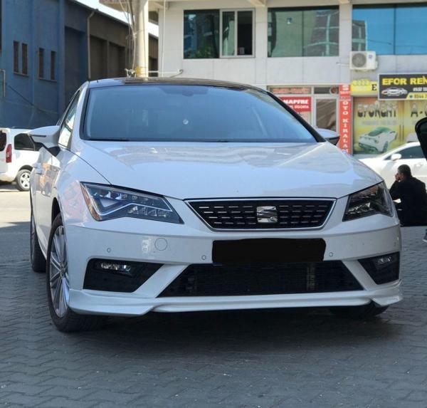 Seat Leon Uyumlu Ön Tampon Eki -2018 Ex Model (Tek Renk) - Image 1