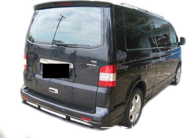Volkswagen Caravelle Uyumlu Arka Tampon Altı Telli Fiber 2003-2010 - Image 1