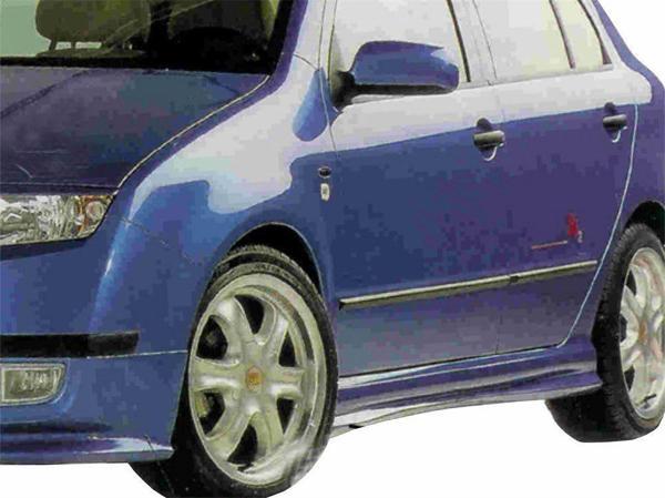 Skoda Fabia Uyumlu 1 6Y Hatchback Marşpiyel 2 Parça Fiber 1999-2007 - Image 1