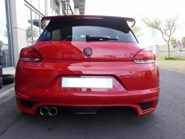 Volkswagen Scirocco Uyumlu R Cup Spoiler (Plastik) - Image 1