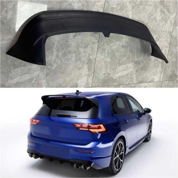 Volkswagen Golf Uyumlu 8 Spoiler - Piano Black (Parlak Siyah) - Image 1