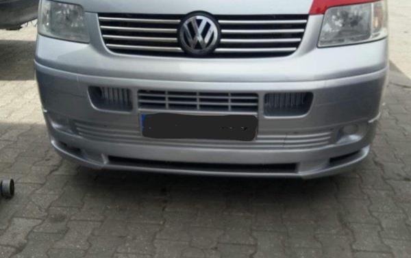 Volkswagen T5 Uyumlu Ön Tampon Eki Boyalı - Image 1
