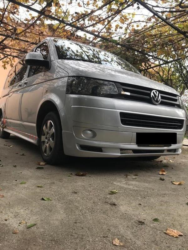 Volkswagen T6 Uyumlu Ön Tampon Eki - Image 1