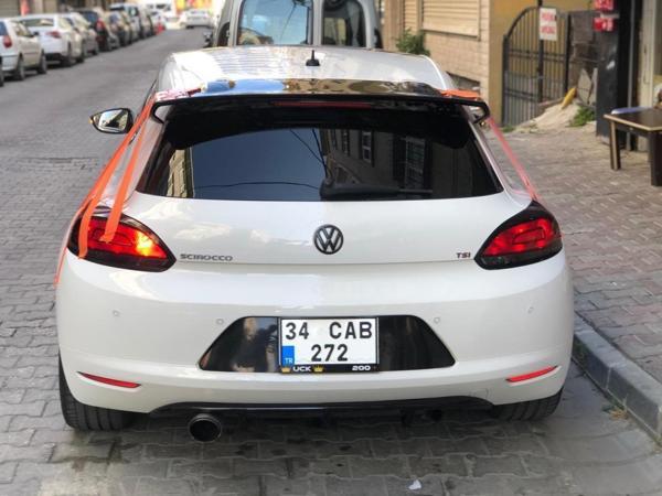 Volkswagen Scirocco Uyumlu Makyajlı R Cup Spoiler - Image 1