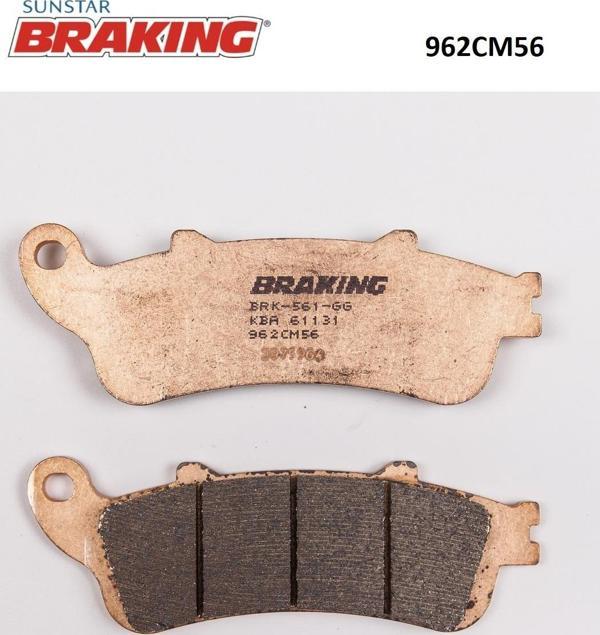 SİNTERLİ ARKA FREN BALATASI / HONDA / GOLD WING GL / F6B / 1800cc / ARKA  / 2001-2002-2003-2004-2005-2006-2007-2008-2009 - Image 1