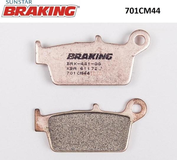 SİNTERLİ ARKA FREN BALATASI / YAMAHA / YZ F / 250cc / ARKA / 2001-2002-2003-2004-2005-2006-2007-2008-2009-2010-2011-2012 - Image 1