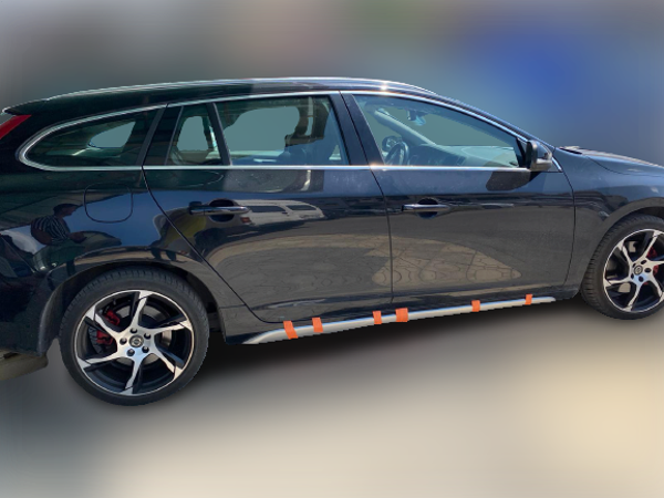 Volvo S60 Uyumlu Yan Marşpiyel 2011-Boyalı - Image 1