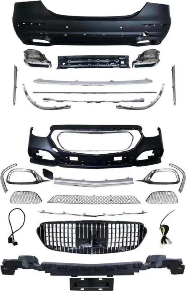 W213 2020+ Uyumlu Maybach Body Kit (W213) (Krom Sis Kapaklı) - Image 1