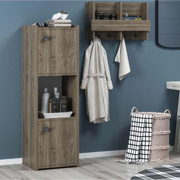 DemonteHome Teodh Banyo Dolabi Cevi̇z - Image 1
