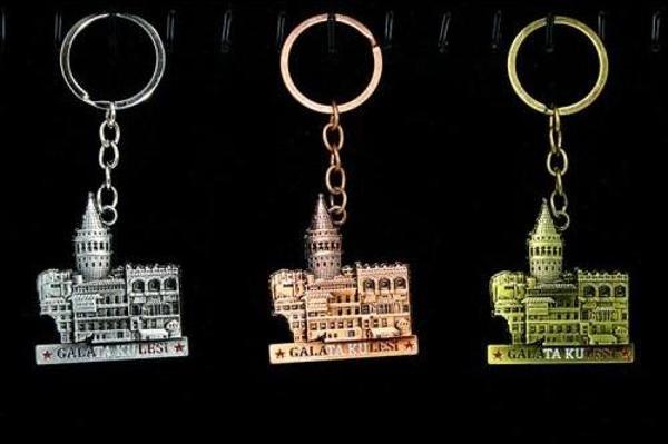 Metal Galata Kulesi Anahtarlık Model 4 - Image 1