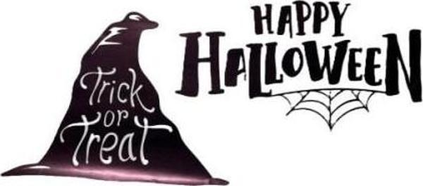 Happy Halloween Temalı Duvar Stickerı - Image 1