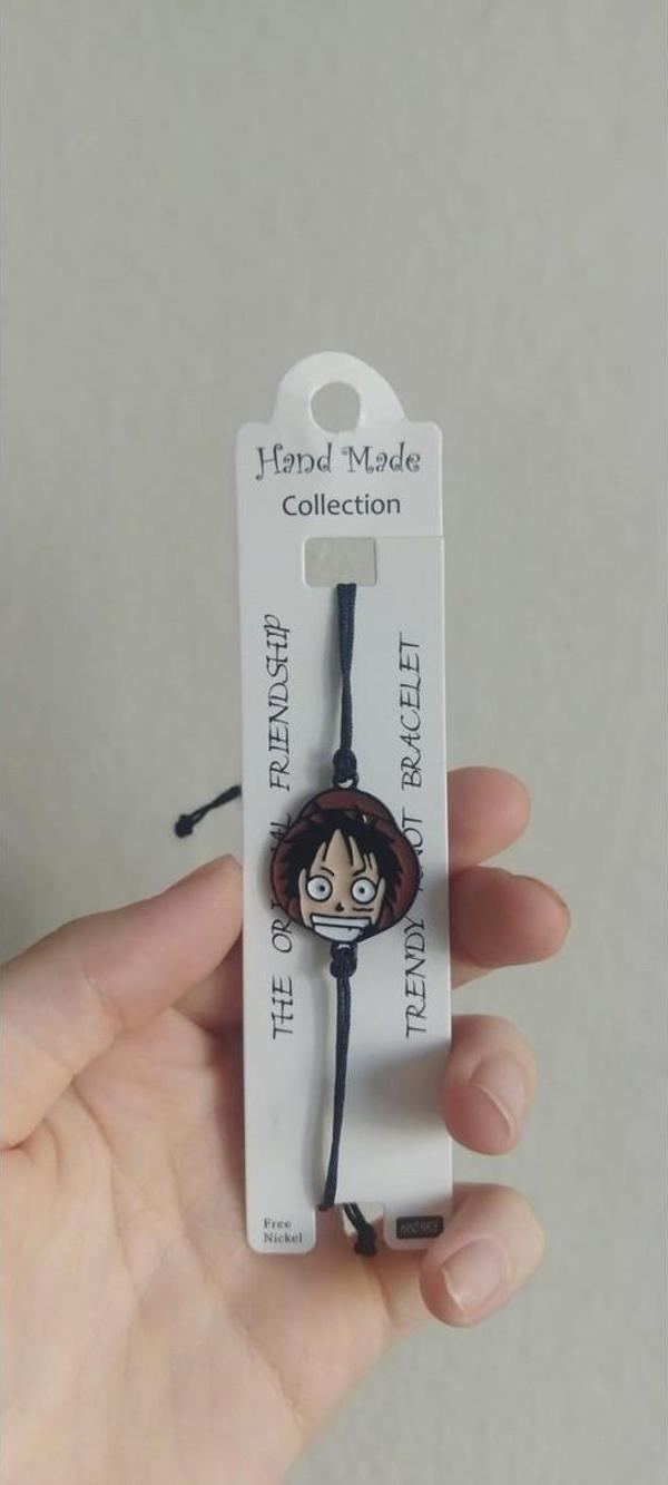 One Piece  Monkey D. Luffy Ayarlanabilir Bileklik 1 Adet Şık Takı Aksesuar - Image 1