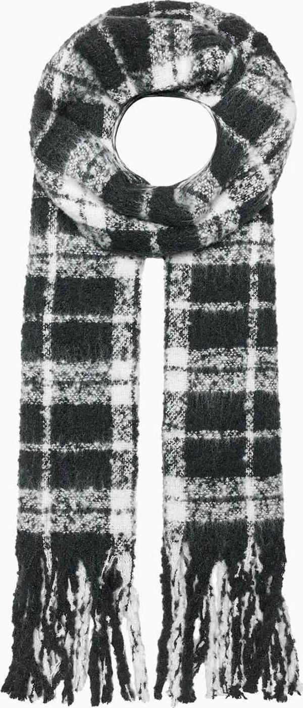 Only Kadın Onlvivian Life Püskül Detaylı Kaşkol 15270029 Siyah - Image 1