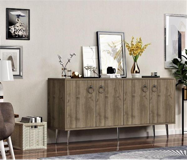 DemonteHome Soledh 160 Cm Konsol Cevi̇z - Image 1