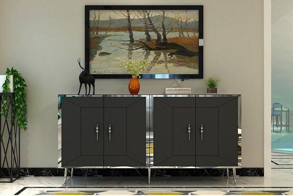 DemonteHome Arnodh (Kb150) Konsol Antrasi̇t Gümüş - Image 1